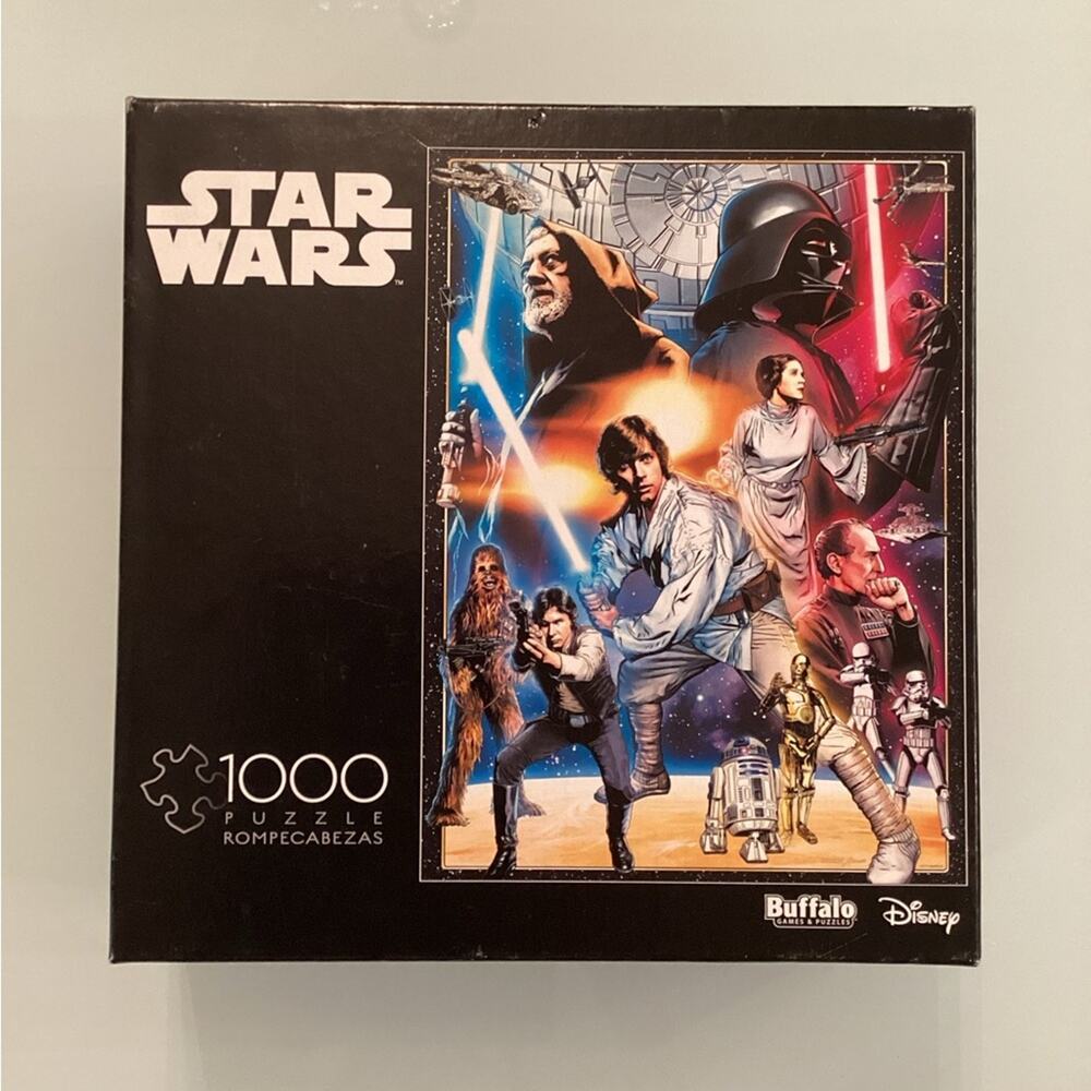 Star Wars 1000 Piece Puzzle by Buffalo and Disney. NWOT and sealed.